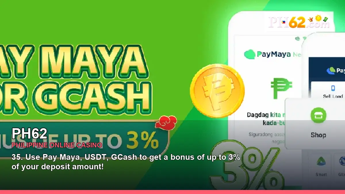 PH62 online casino and slot games for Philippine players